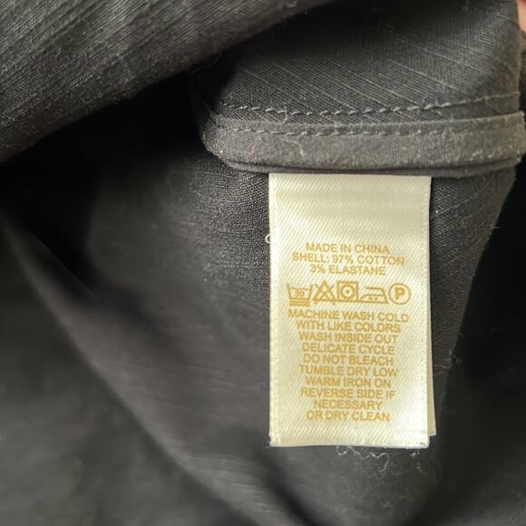 Kate Spade Black Cotton Blend A-Line Skirt - Picture 5 of 5